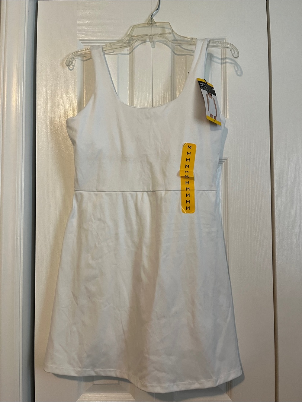 GAP White Sleeveless A-Line Dress